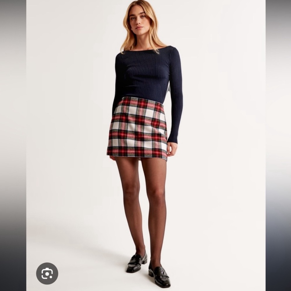 Abercrombie & Fitch Plaid Skirt